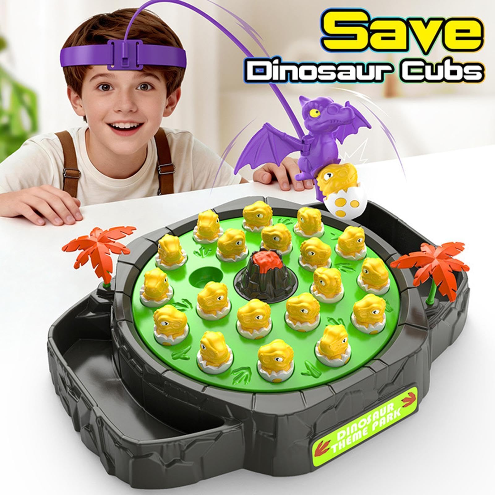Jeux De Société Pour Dinosaure Rotation Magnétique 2 Joueurs