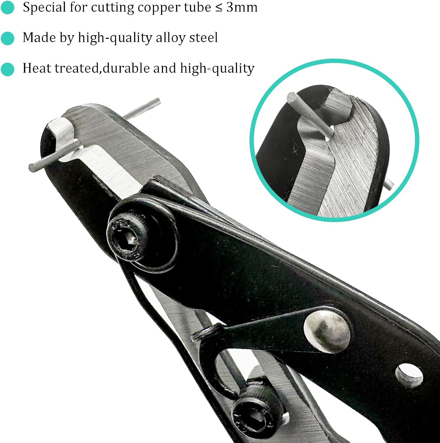 Capillary Cutter Special Multitool Tool For Cutting Copper Tube Capillary,Line Tube Cutting Pliers Repair Pliers Tool for Air Conditioner Refrigerator (2 Pack)
