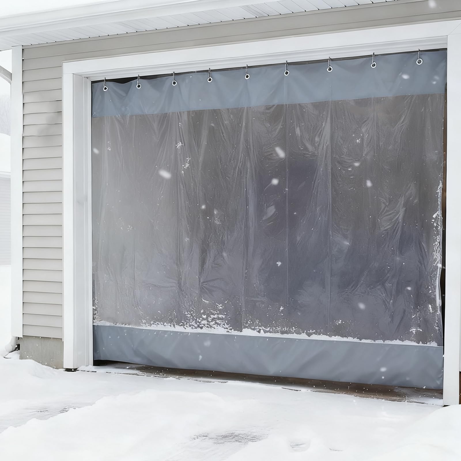 Bâche Transparente avec Œillets Antirouille pour une Protection Totale