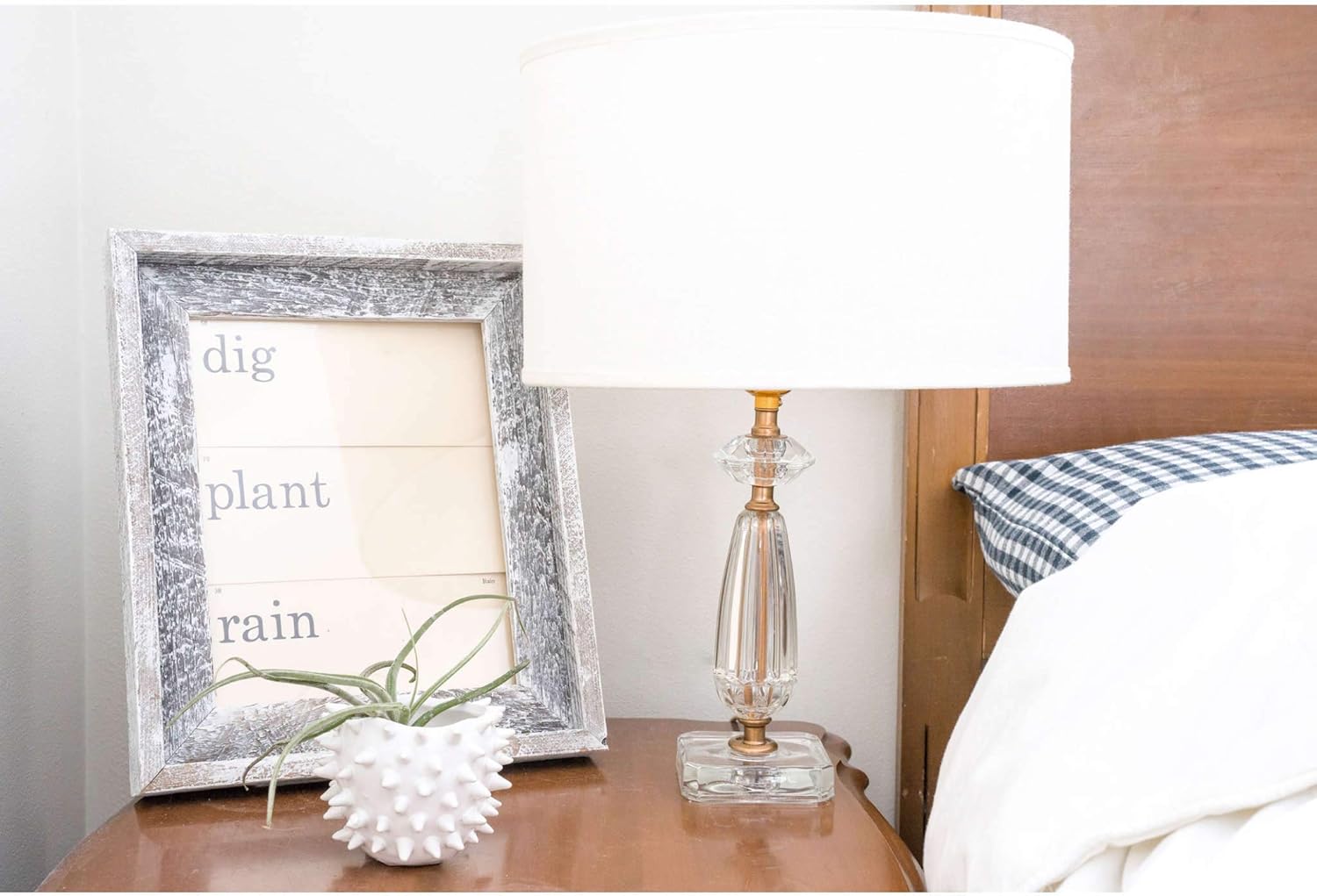 BARNWOODUSA Farmhouse Style Rustic 8.5 x 11 Picture Frame Signature Molding Reused Wood Rustic White Wash