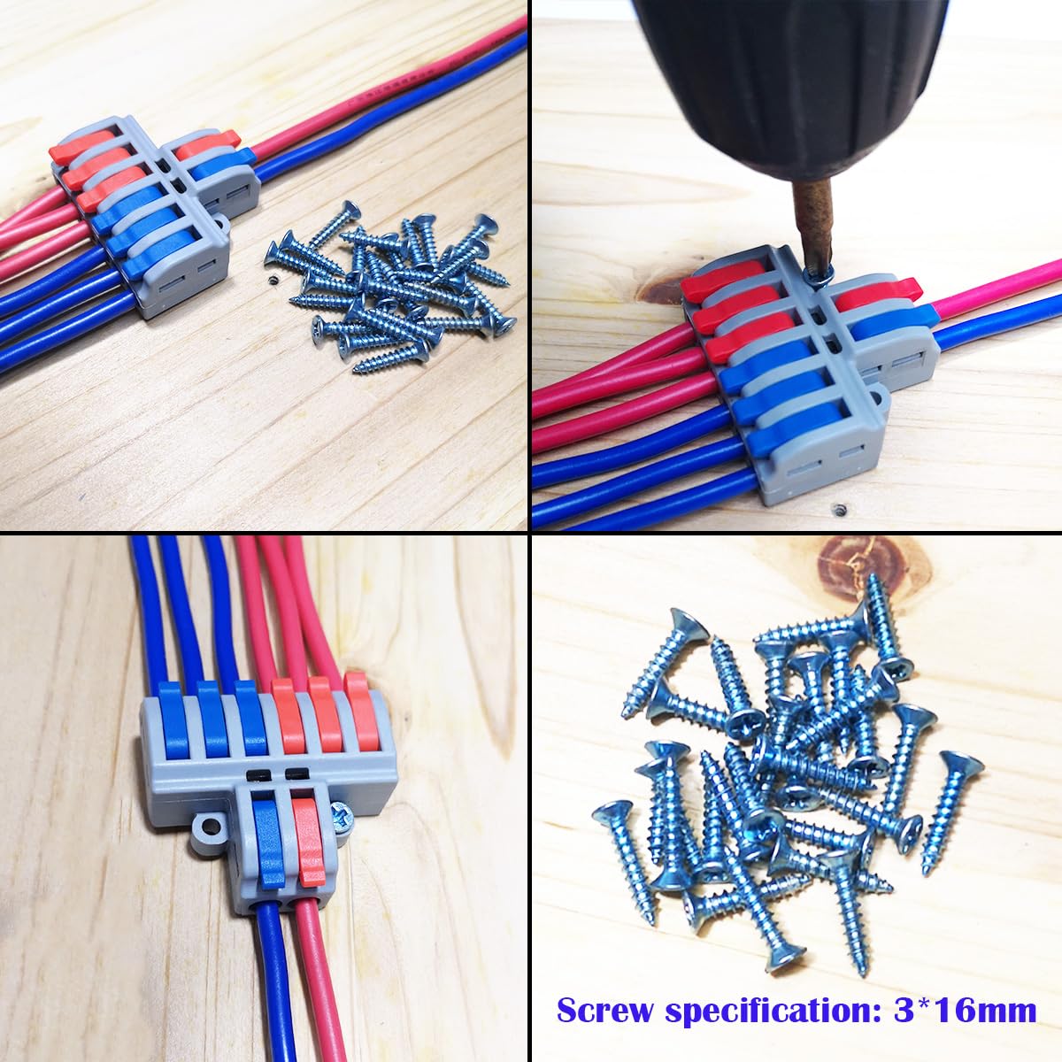 Connettori Cavo 3 In 9 Out - Morsettiera A Molla, 6 Pezzi - Foto 9