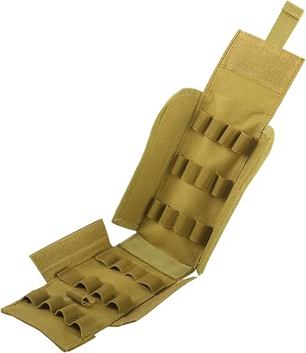 Miniatura 7 de IronSeals 24 ronda escopeta escopeta para recarga de municiones soporte de acceso rápido Molle bolsa para calibre 1220G