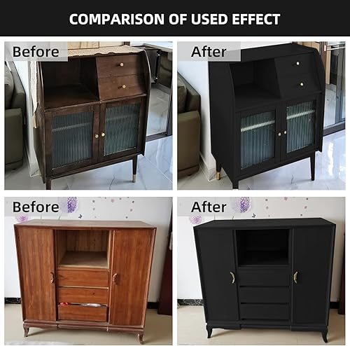 Miniatura 2 de Pintura acrílica para madera para muebles, pintura para decoración del hogar para madera, pintura estilo tiza a base de agua para muebles de madera,