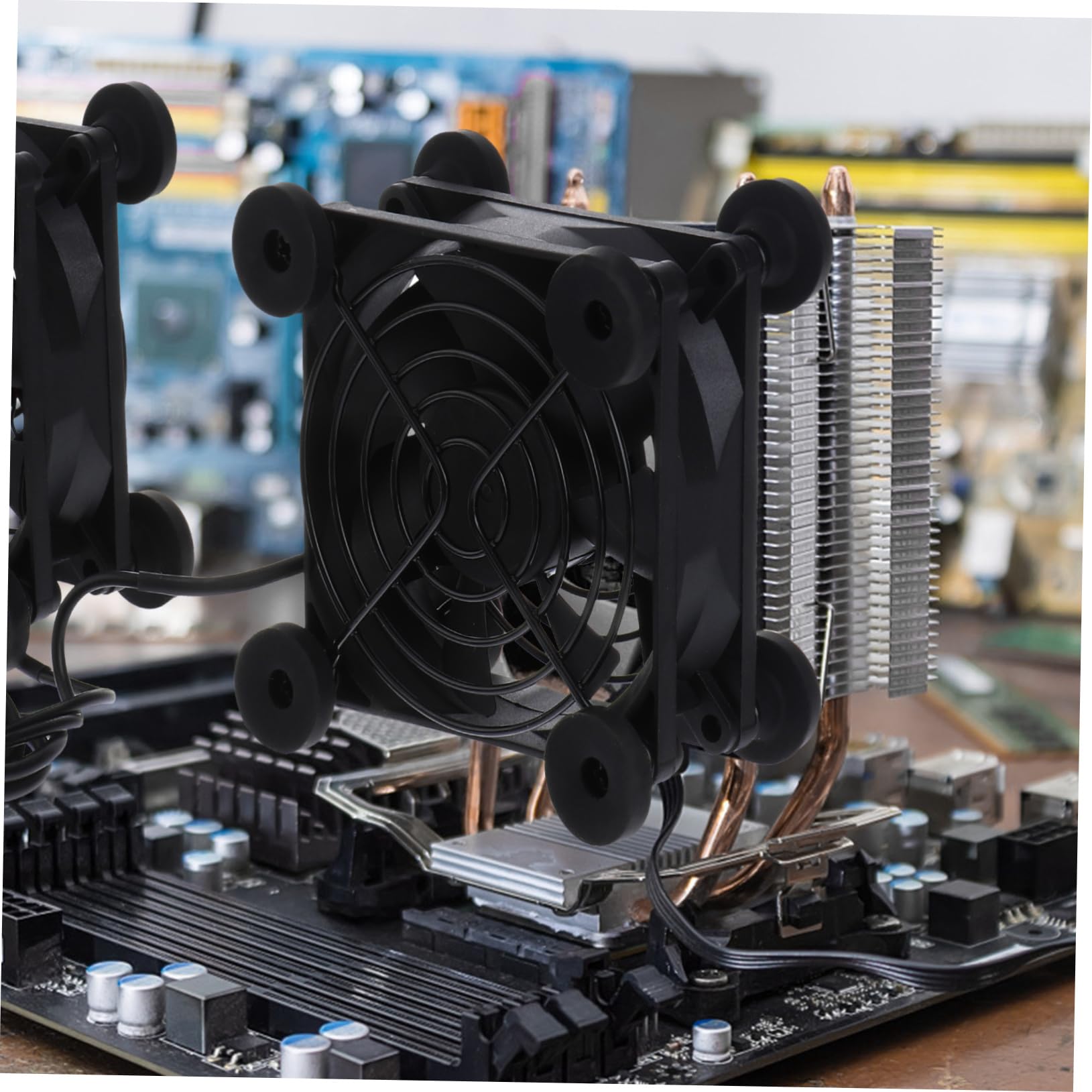 Happyyami Ventilador De Refrigeración Usb De Silenciador Para Enfriador De Radiador Enrutador y Decodificador Para Uso Salas De Servidor