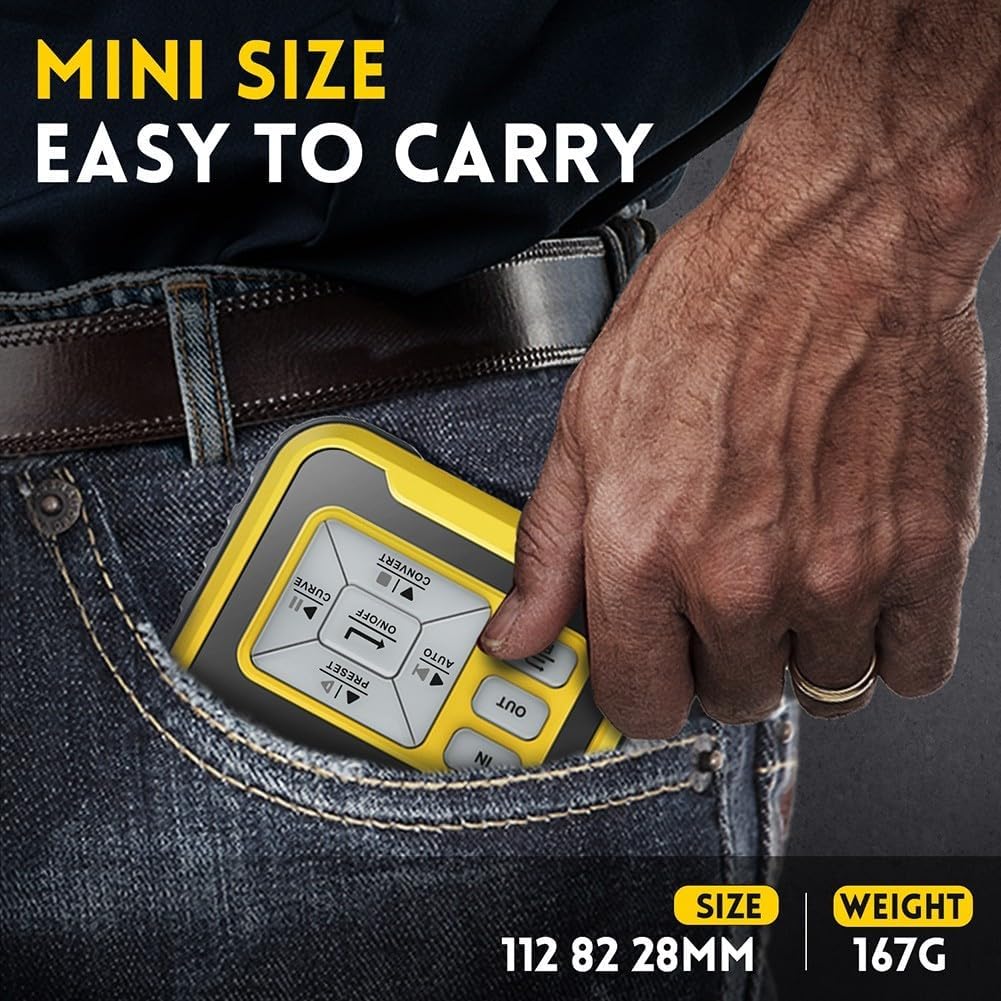 SG-004A Mini Multi-function Handheld Signal Generator Calibrator 4-20mA, Current Voltage Adjustable Analog Simulator, USB Firmware Upgrade