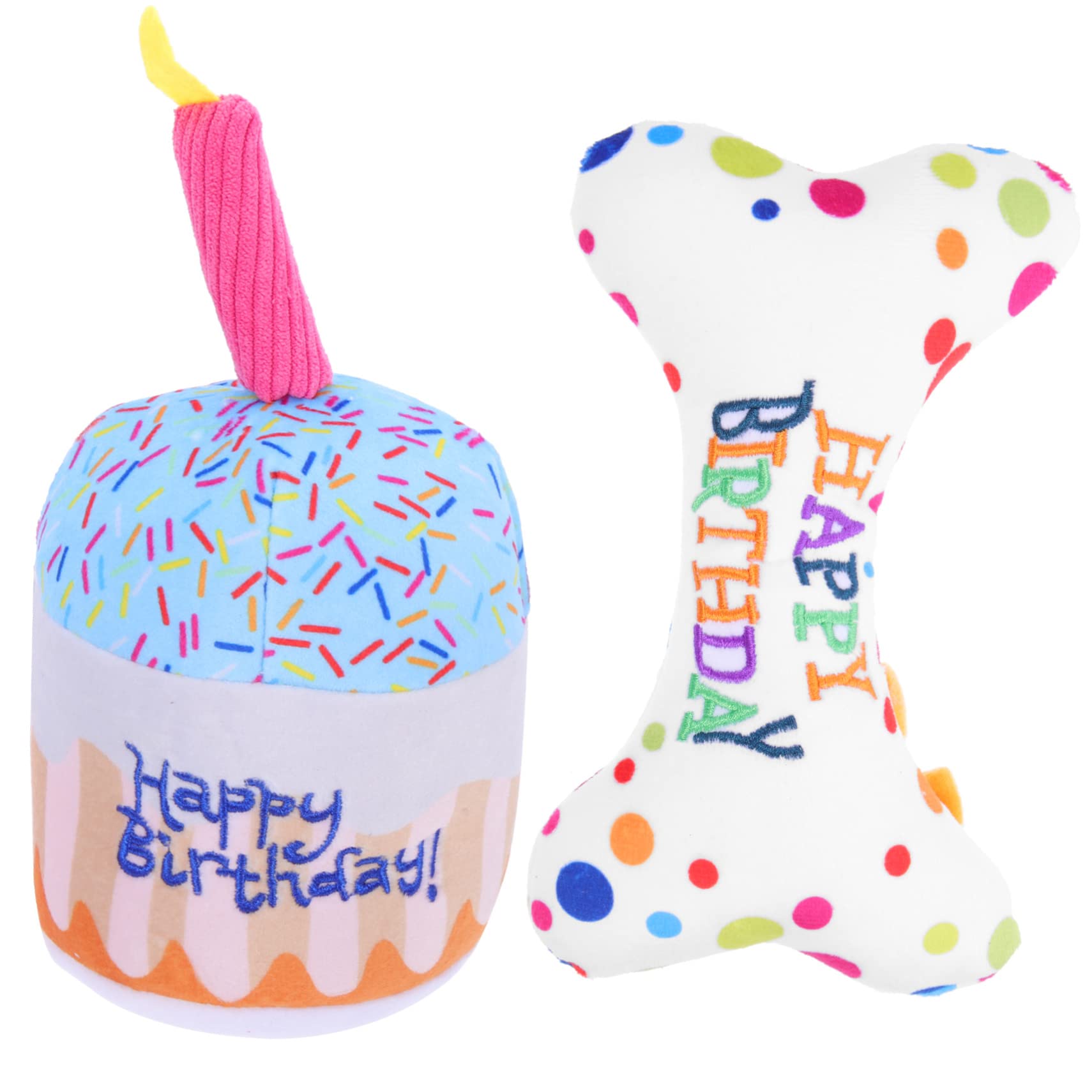 minkissy 6 Piezas Gato de Peluche de Juguete Peluche para Mascotas Juguetes para Perros pequeños Pastel de cumpleaños Juguetes interactivos para Gatitos Juguete Gatito Mini
