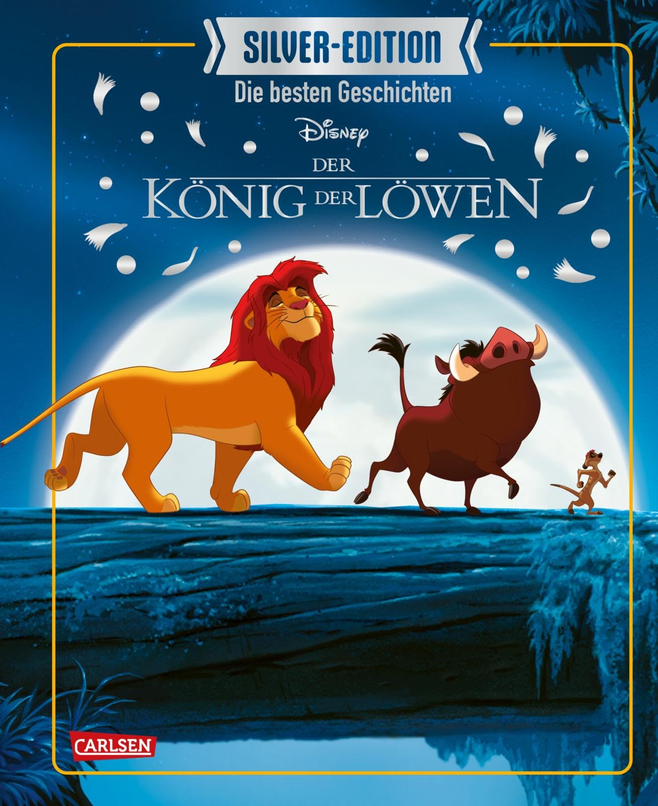 Disney Silver-Edition: Das große Buch mit den besten Geschichten - König der Löwen: Vorlesebuch ab 4 Jahren mit dem Disney Klassiker und weiteren Geschichten über Simba & Co.