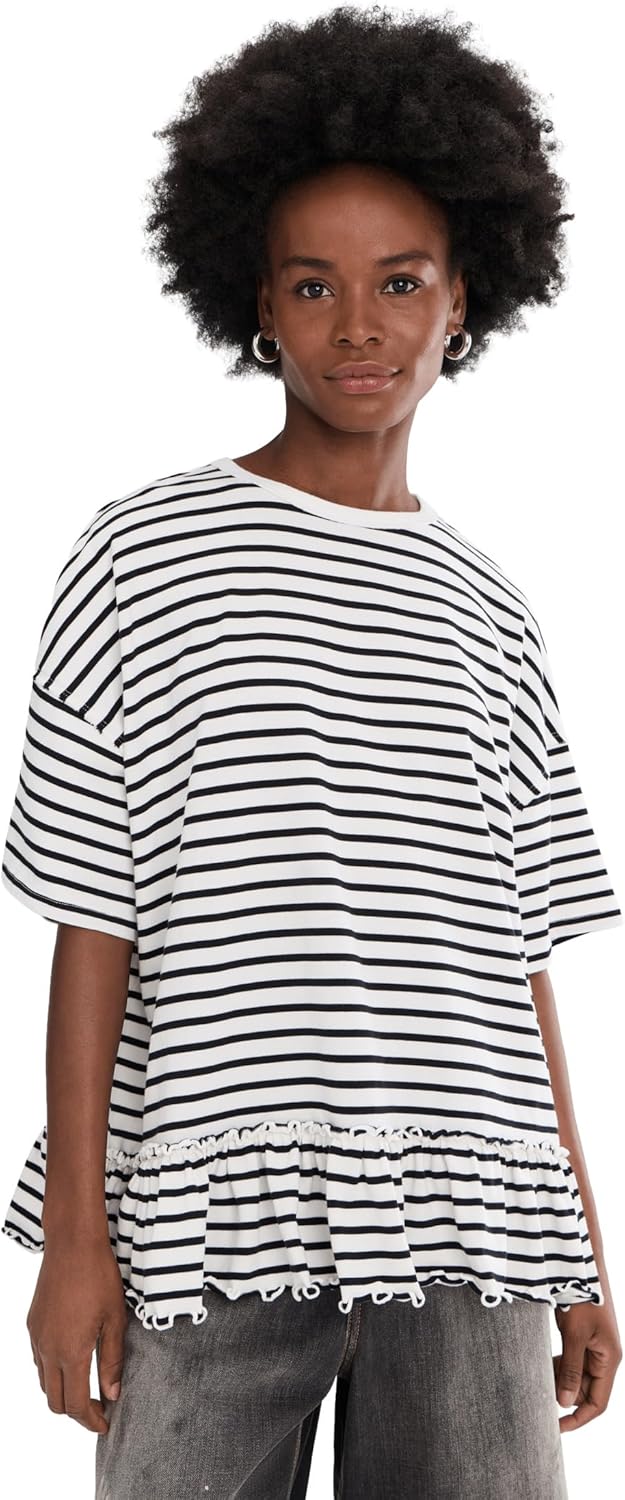 Free People Womens We The Free The Most Striped Tee