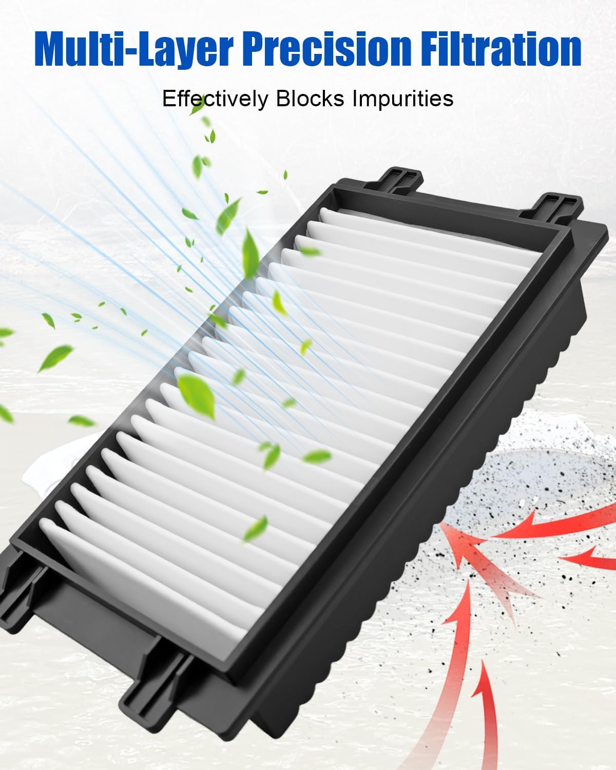 EY-14451-00-00 Air Filter Fit for Yamaha 210 FSH AR EX SX210 V11050 VX image 2