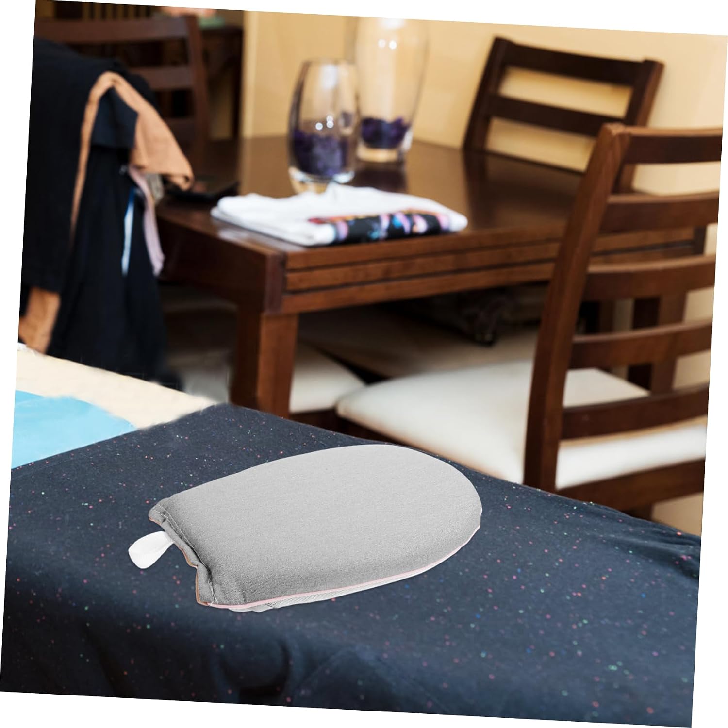 Handheld Ironing Board Thickened Heat Resistant Glove Gray