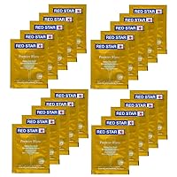 Vista 1 de Red Star Premier Blanc - Levadura de champán (2 paquetes de 10 unidades, 20 en total)