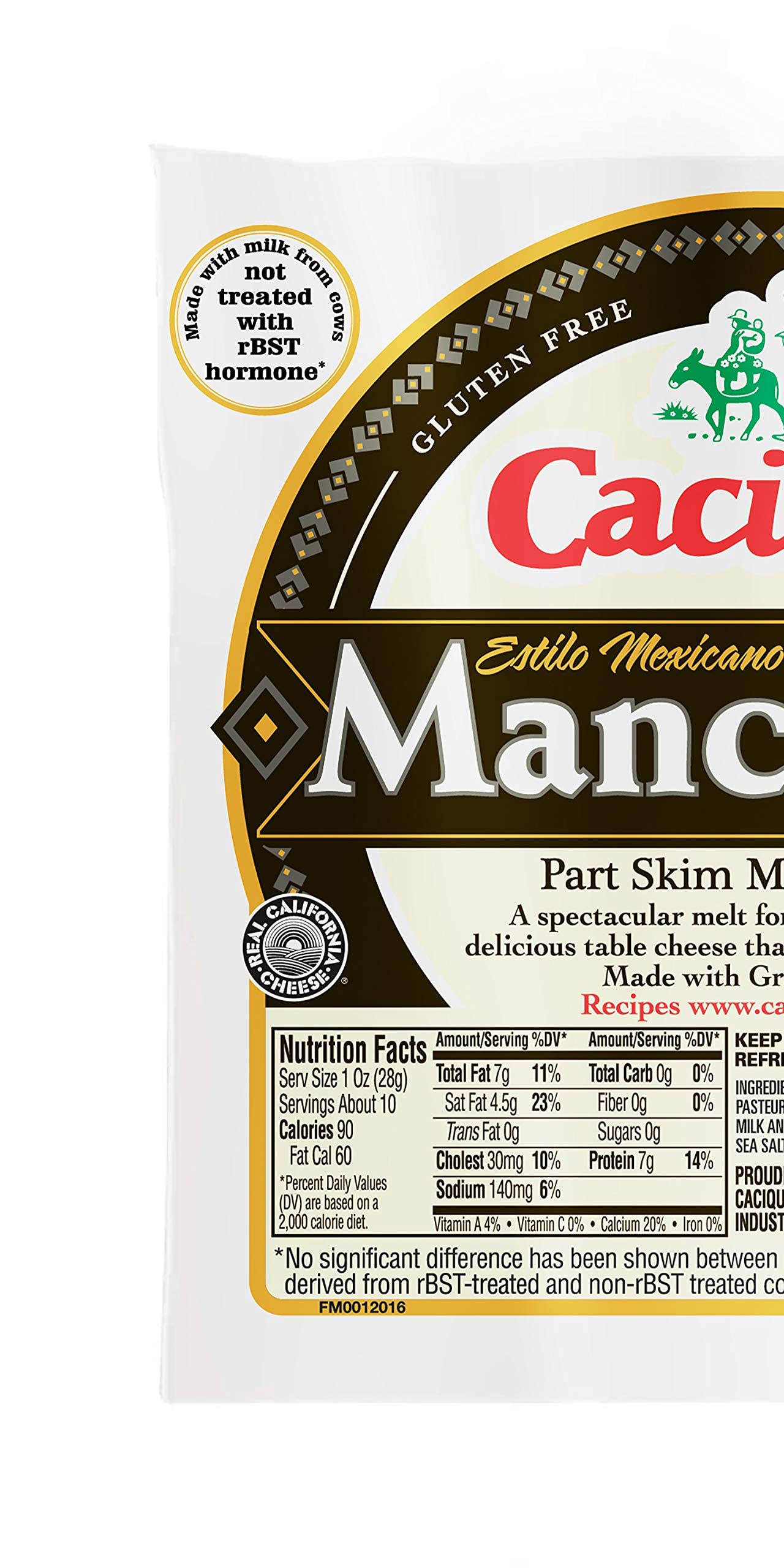 CACIQUE Manchego Mexican Cheese, 10oz - Chilled : Amazon.sg: Grocery