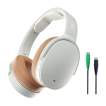 Skullcandy Hesh ANC Over-Ear Noise Cancelling Wireless Headphones Mod White