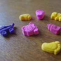 Vista 4 de Molde de silicona para baby shower con botella de chupete para bebé, huella de bebé, molde de carro de oso para pastel de chocolate, dulces