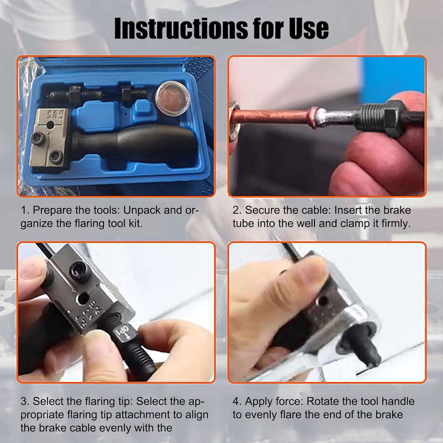 Brake Flare Tool Manual Professional Heavy Duty