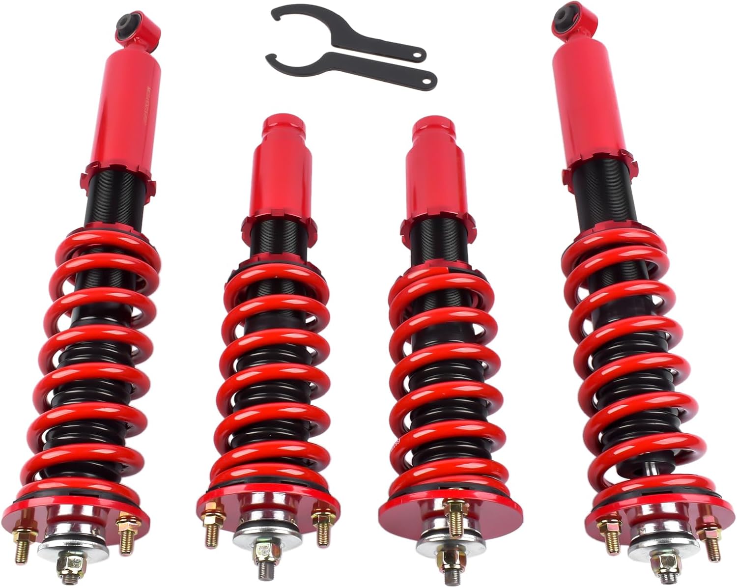 GELUOXI Coilovers Suspension Shocks Lowering Kit Replacement for Honda CR-V 1996-2001 RD1-RD3 FWD AWD Height Adjustable