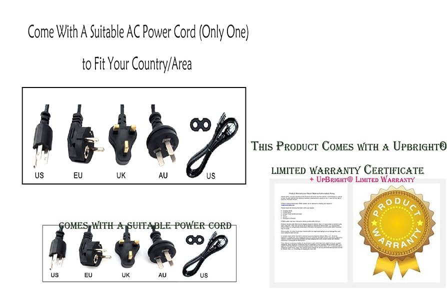 Amazon.com: UpBright 16V AC/DC Adapter Compatible with