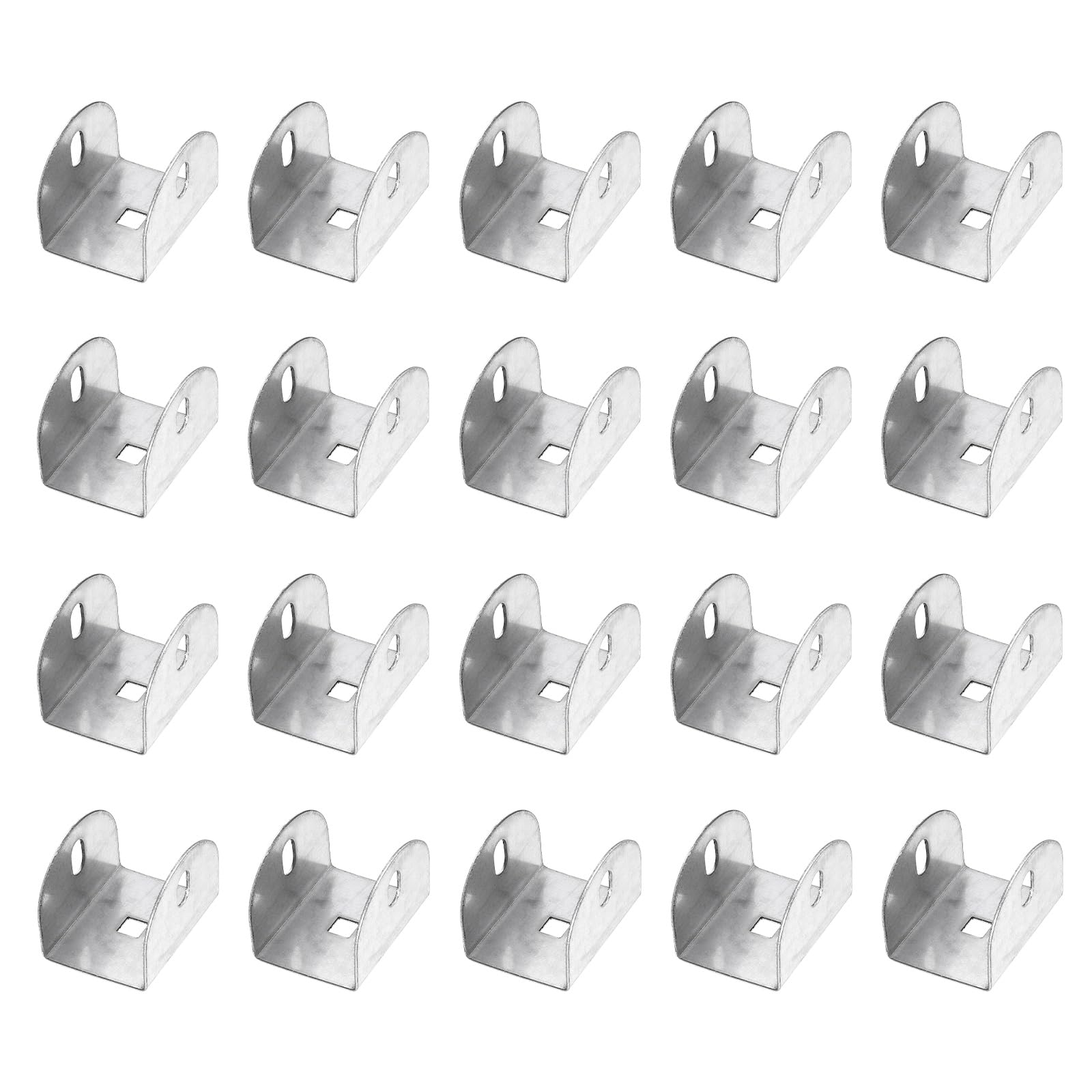 Supports en U de 41 mm pour installer une séparation de pièce à la maison