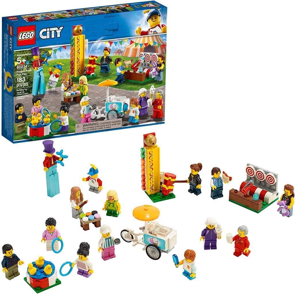 LEGO City People Pack – Fun Fair 60234 Building Kit (183 Pieces)