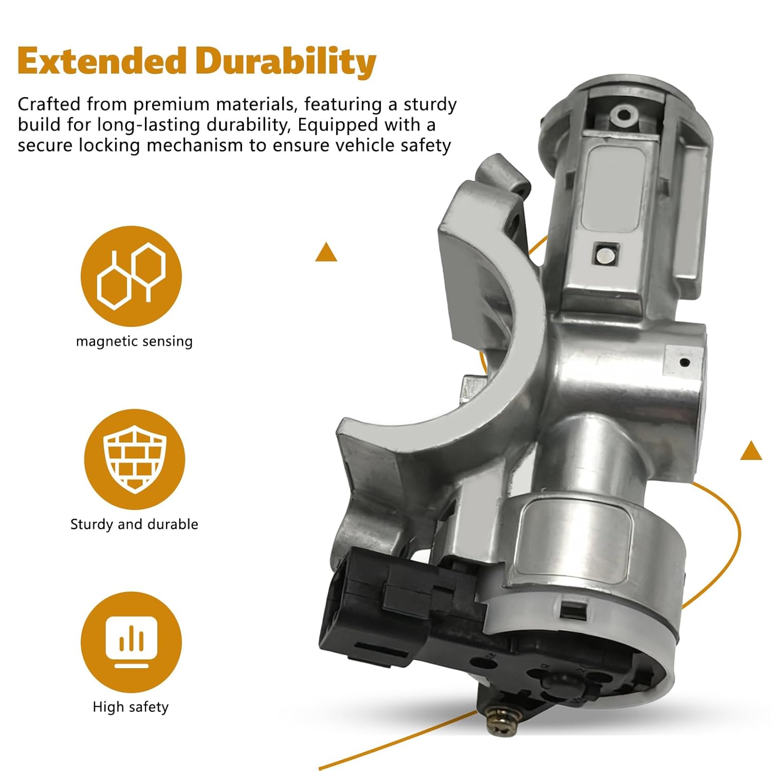 63701-52063 6370152063 Ignition Switch Lock Cylinder Assembly Fit for Hino 145 165 185 238 258 268 338 Replace 63701 52063