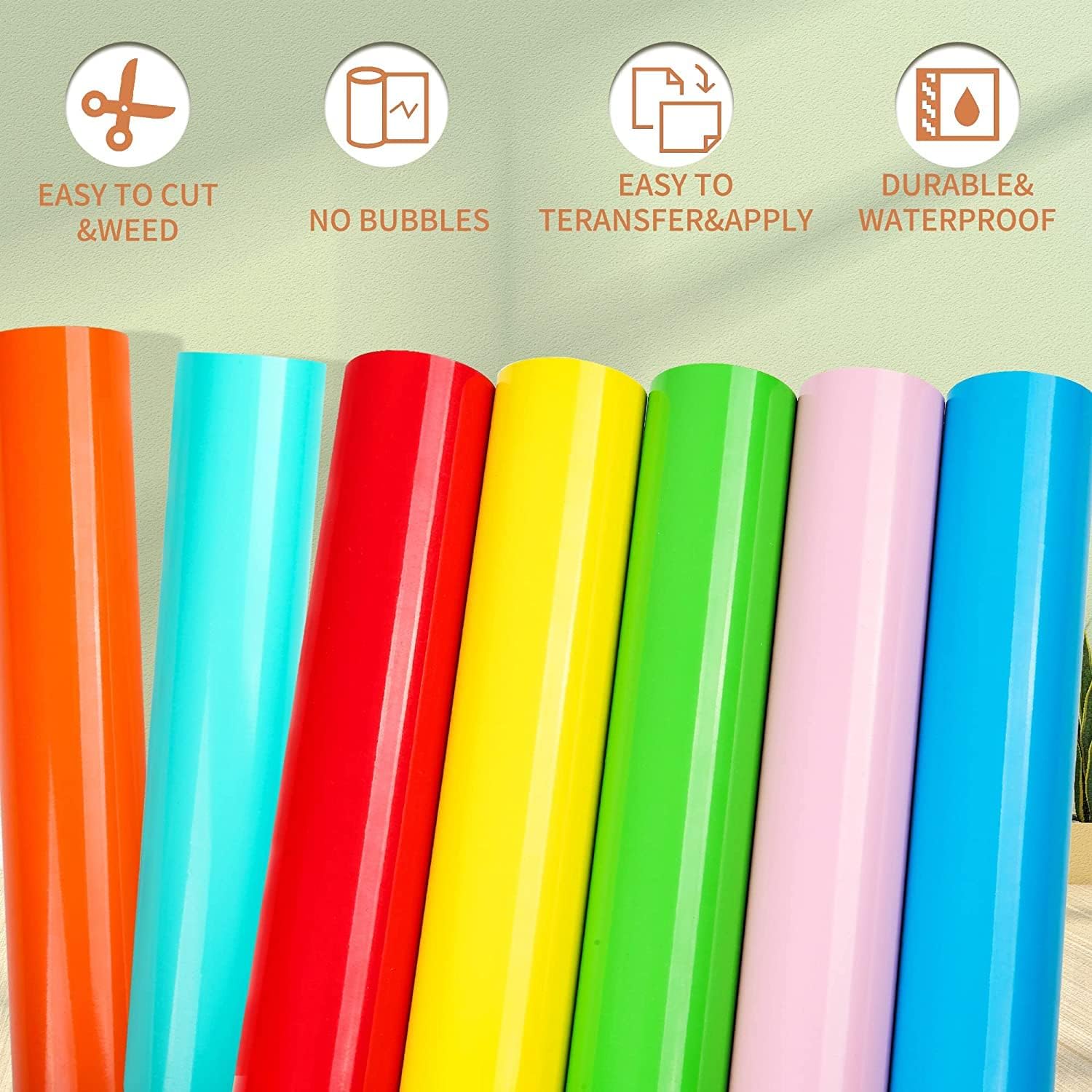 Buy Blue Permanent Vinyl for Cricut 12 x 50 FT IModeur Permanent