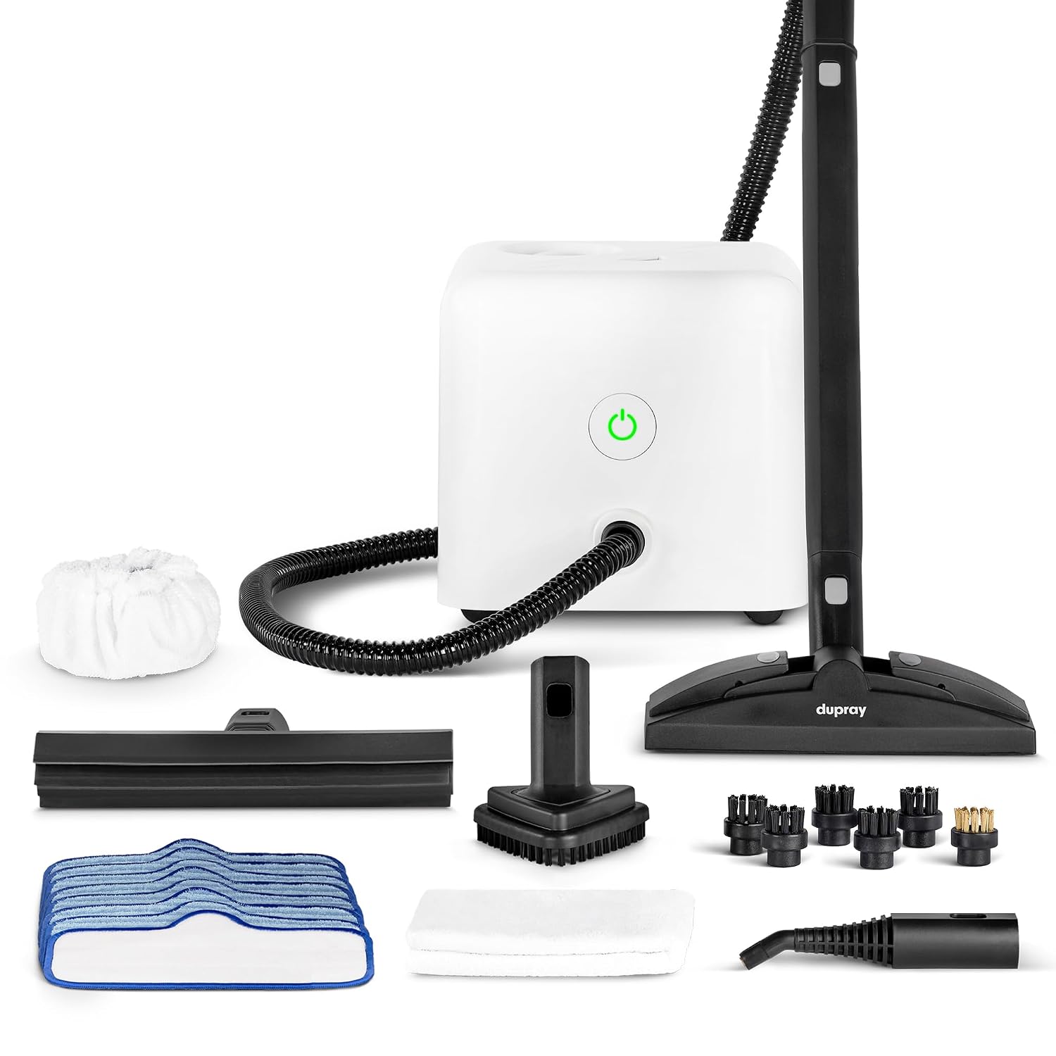 Dupray Neat Steam Cleaner with 22 Accessories, Multipurpose Steamer for home Chemical-Free Cleaning, *Kills 99.9% of Bacte... - Review, Price and Buying Guide