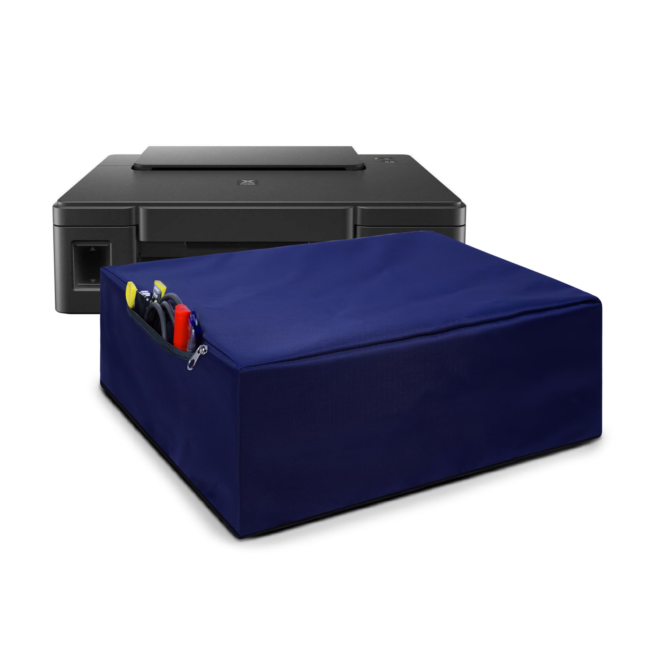 Alifiya Dust Proof Washable Printer Cover for Canon Pixma G1010 / G1020 Single Function Color - Blue-picture-23