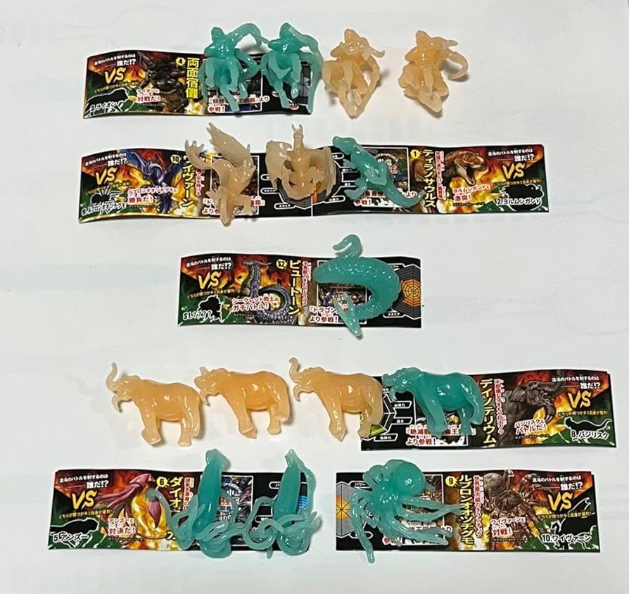 Amazon.co.jp: 最強王図鑑選抜戦6チョコエッグ シークレット : おもちゃ