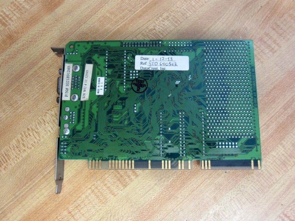 ATI 1021891240 Mach 32 Isa Video Card