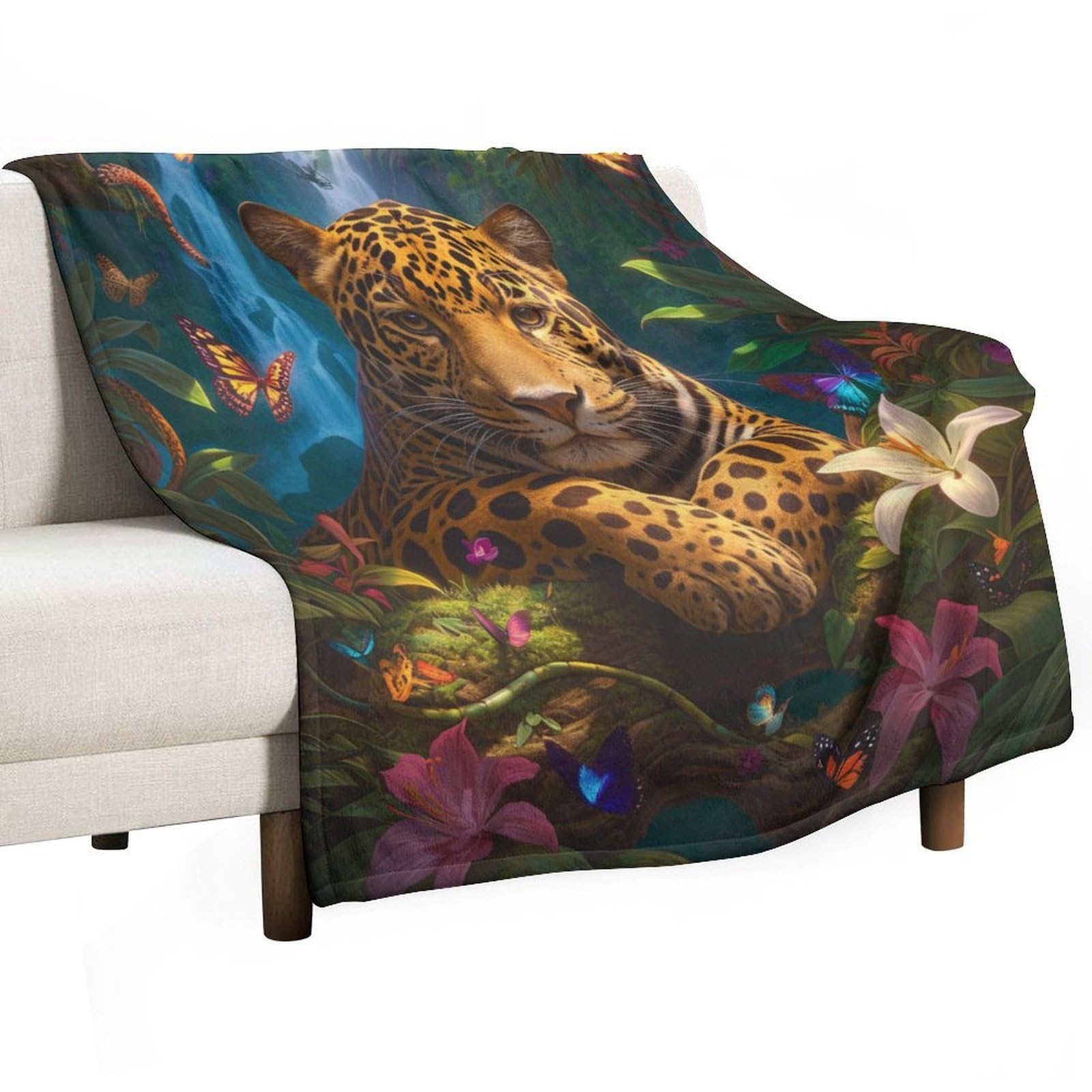Couverture flanelle douce contre le froid pour votre salon