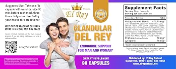 El Rey Glandular del Rey 90 Caps