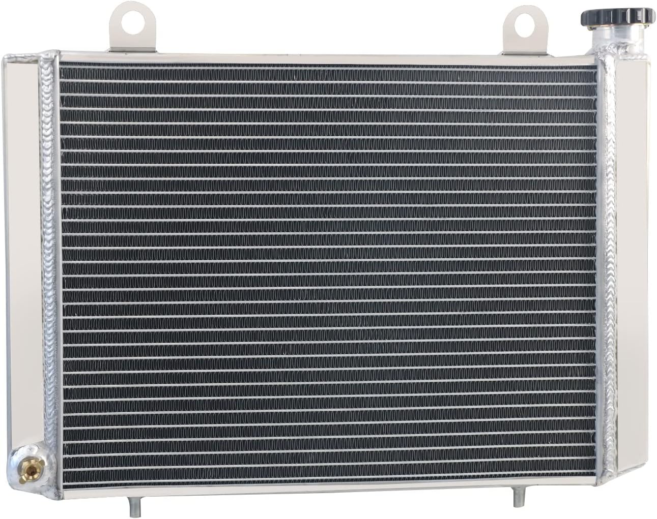 #1240211 2 Row Performance Aluminium Radiator Compatible with 2005-2009 Polaris Ranger 500 700 Ranger XP 700 2x4 4x4 6x6 EFI #1240286