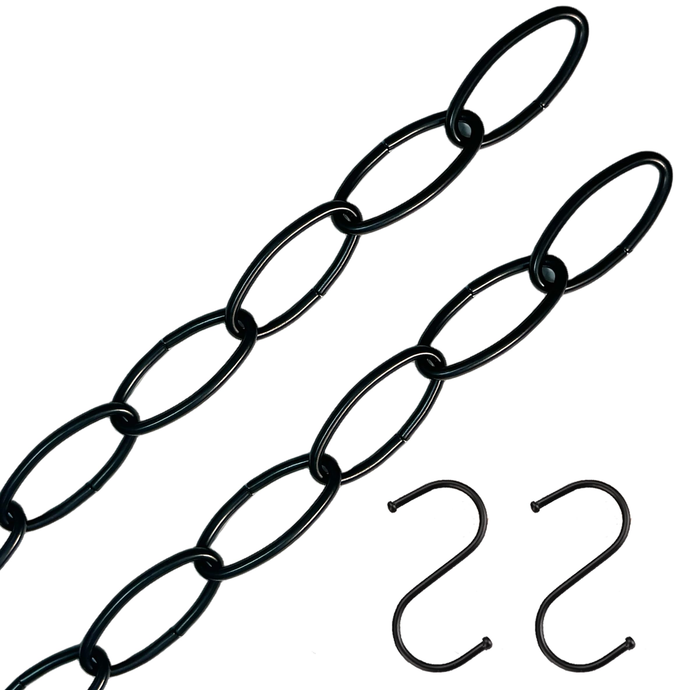 Hanging Chain for Plants, Living Room, Chandelier (2, White) — Amazon image 10