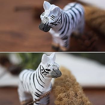 シマウマ　陶器　オブジェ　置物　インテリア　工芸品　美術品　A2670 シマウマ 陶器 オブジェ 置物 インテリア 工芸品 美術品 A2670