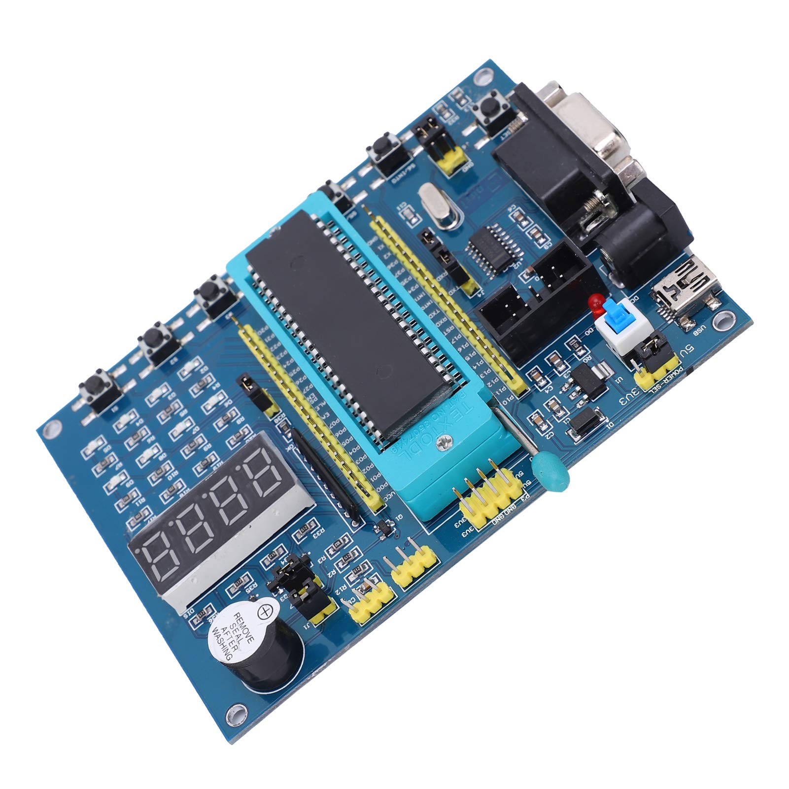 Placa de Desarrollo Placa de Desarrollo, Módulo de Prueba 51 Módulo de Microcomputadora Componente Electrónico AVR 51 89C52RC 3-5V