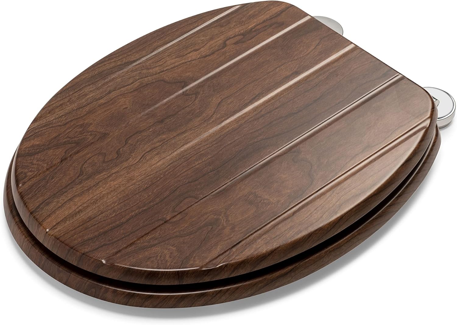 Croydex WL610477H Molvena Toilet Seat, Walnut Effect Amazon.co.uk