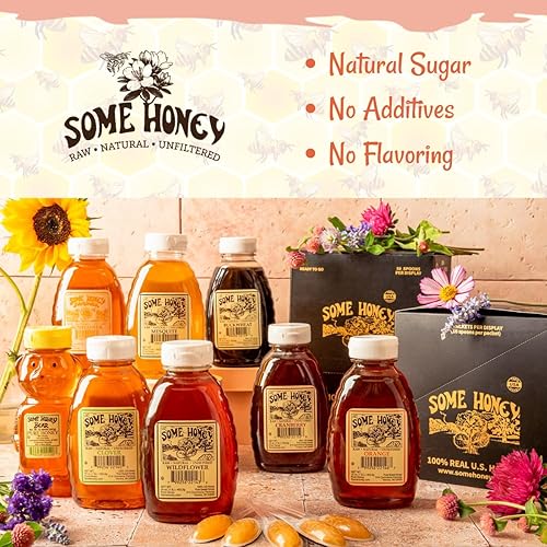 Miniatura 8 de SOME HONEY Honey Wildflower, 16 OZ