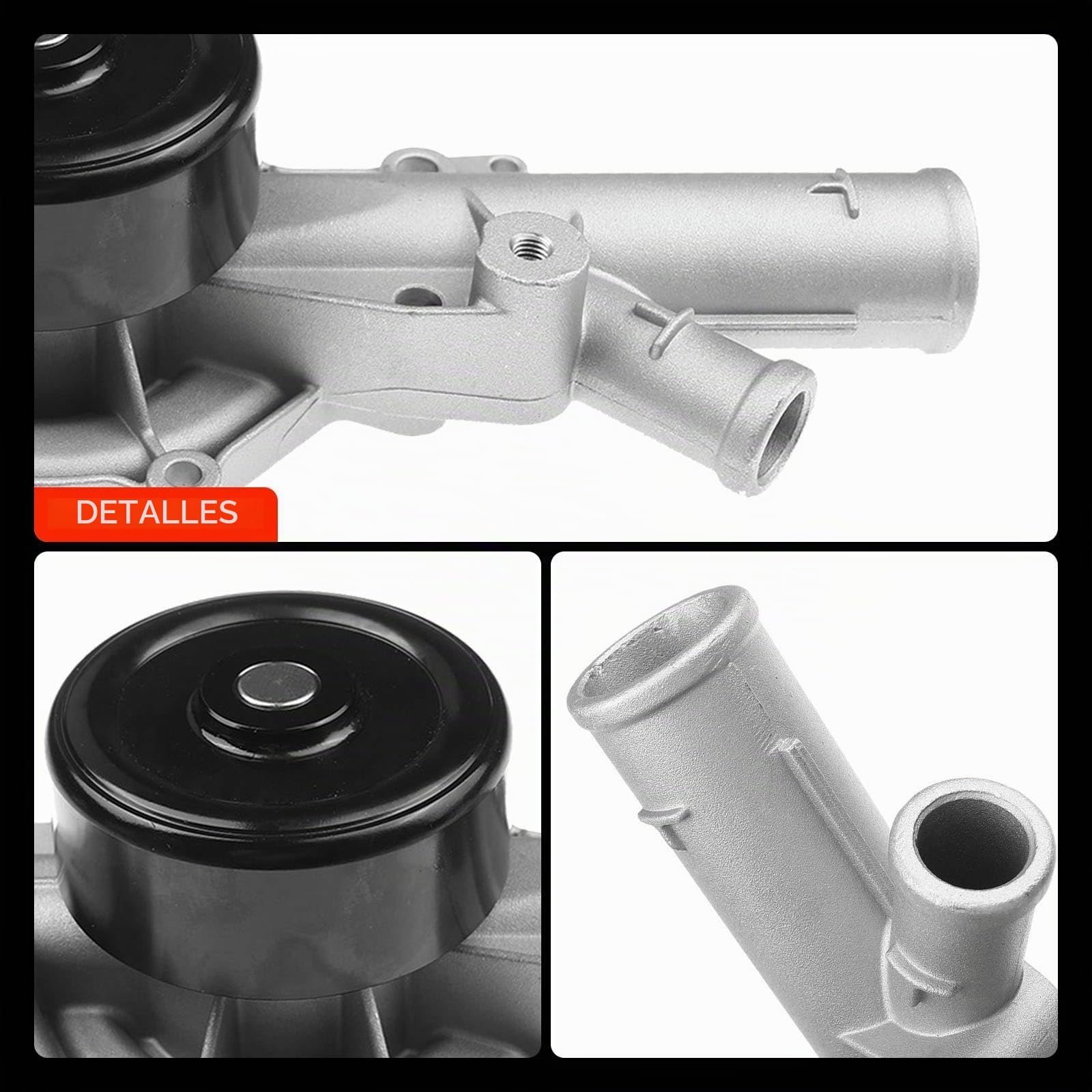 Frankberg Bomba de agua 6462000301 | Compatible con: Clase C Modelo T S203, Clase E Modelo T S211, Clase E W211, Chasis/plataforma plana Clase E VF211
