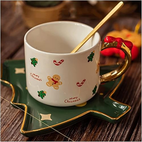 Juego de tetera de cerámica oriental, taza de café, tazas de cerámica con platillos, tazas de té y platillos de 8 onzas con cuchara, modelado de disponible en Yaxa Colombia