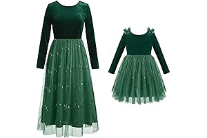 Mom and Me Matching Dress: A Christmastime Delight