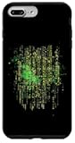 Binary Code Matrix Vintage Computer Screen Hacker Case for iPhone 7 Plus/8 Plus