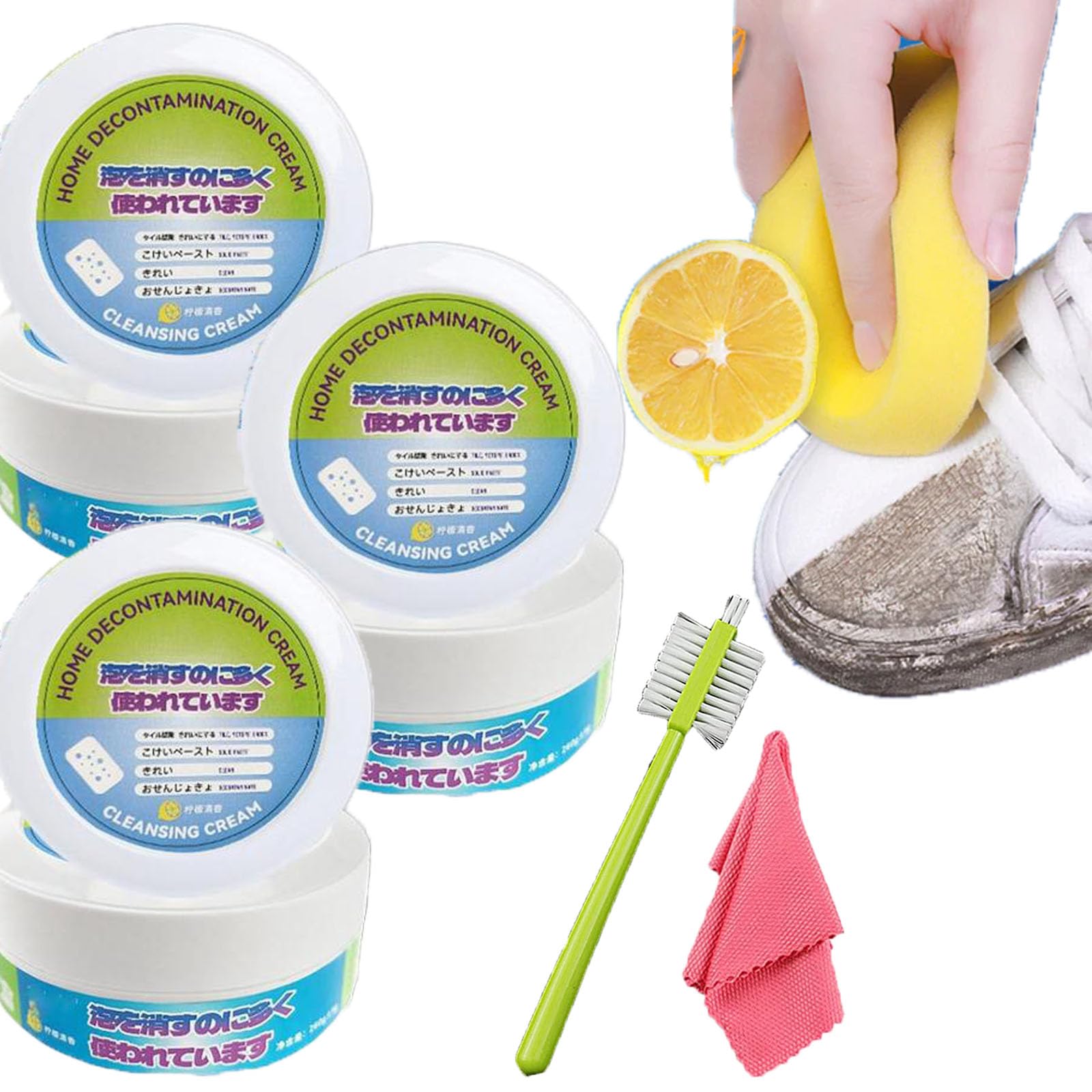 Strehenmo Home Decontamination Cream, Leather Care Multi-Function Cleaning Cream Multi-Function Decontamination Cream (3)