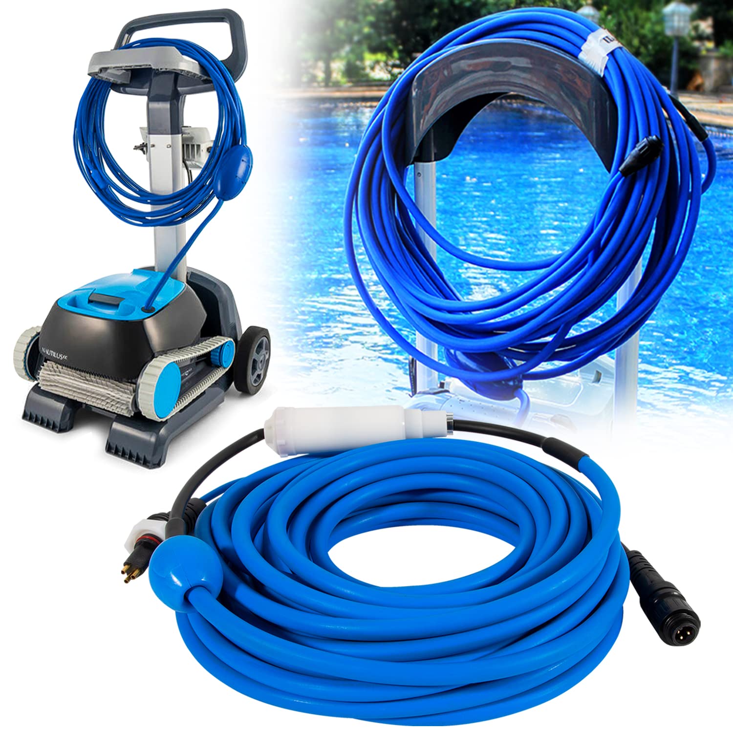 9995862 18M DIY Cable & Swivel 2 Wire Replacement Parts for