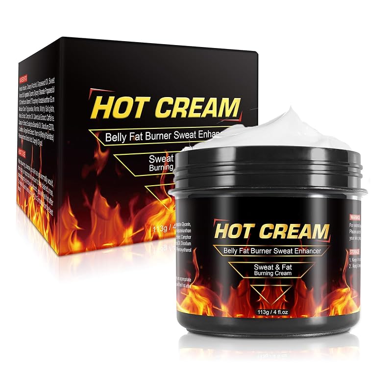 Creme corporal HUYEHF com capsicum, gengibre e óleo de semente de uva