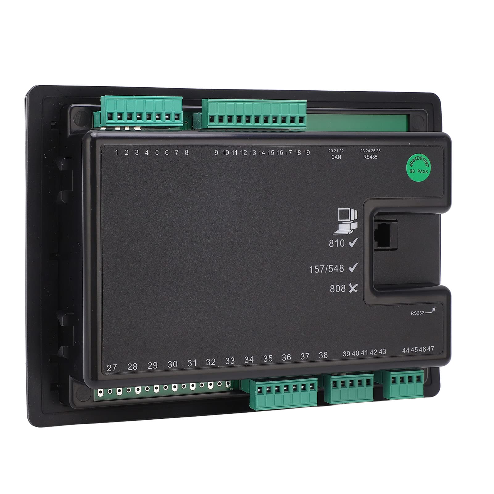 Akcesoria generatora Fictory DSE5110, automatyczne wyłączanie awaryjne, wyświetlacz LCD IP65, DC 8-35 V, panel sterowania generatora, elektroniczny kontroler generatora