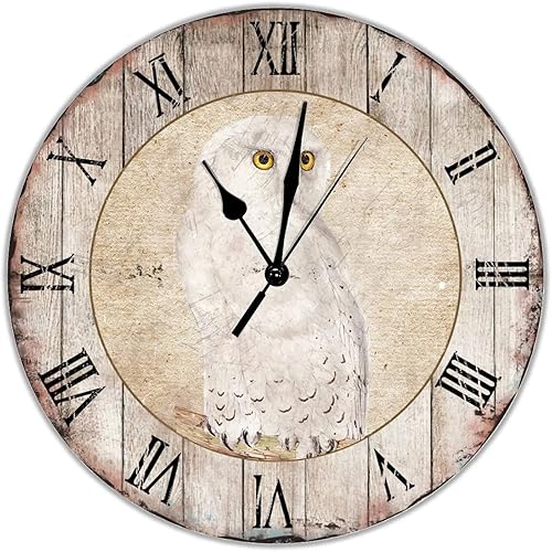 Relojes de pared de madera de bĂşho del bosque, reloj de pared colgante de caza de vida silvestre, sin tictac, funciona con pilas, de 15 pulgadas, Relojes de pared de madera de bĂşho del bosque, reloj de pared colgante de caza de vida silvestre, sin tictac, funciona con pilas, de 15 pulgadas,