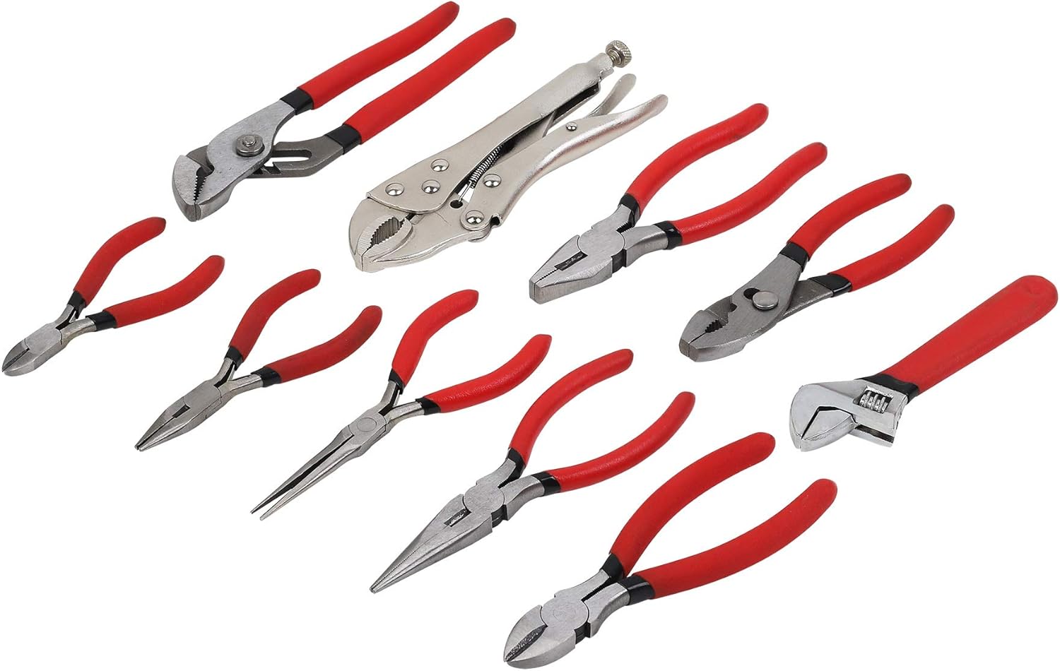 King Combination Pliers and Wrench Set (10-Piece Set) 0058-0