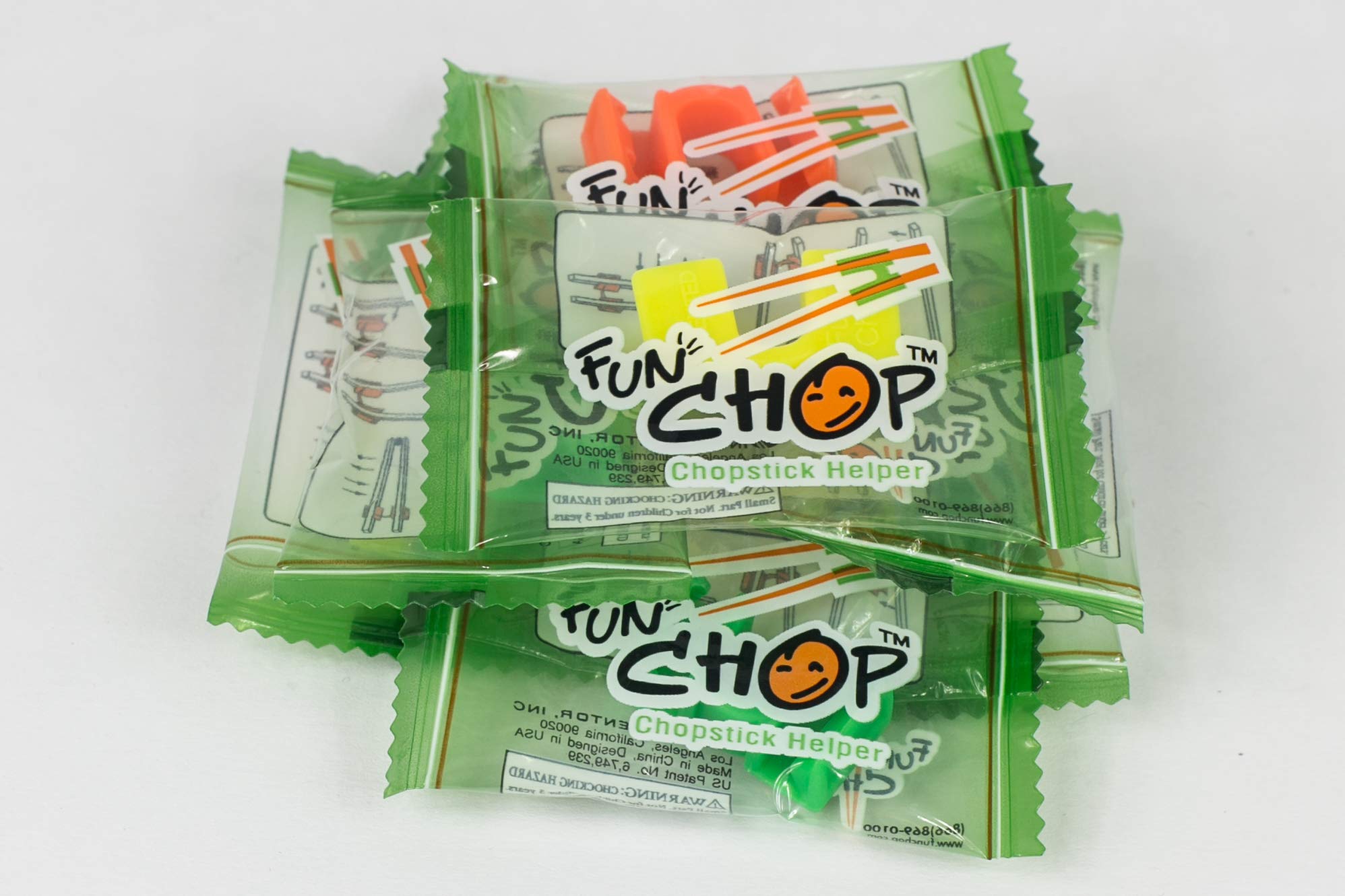 Training Chopsticks Funchop Helper - 500 Pieces Individually Wrapped ...