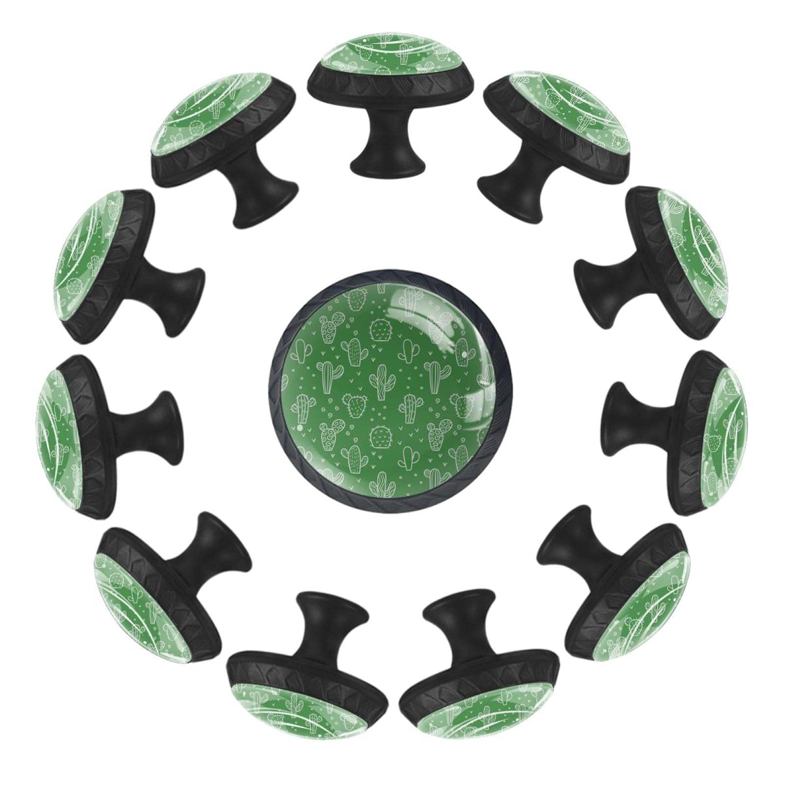 Boutons de tiroir cactus pour harmoniser le mobilier d'une salle de jeux enfantine