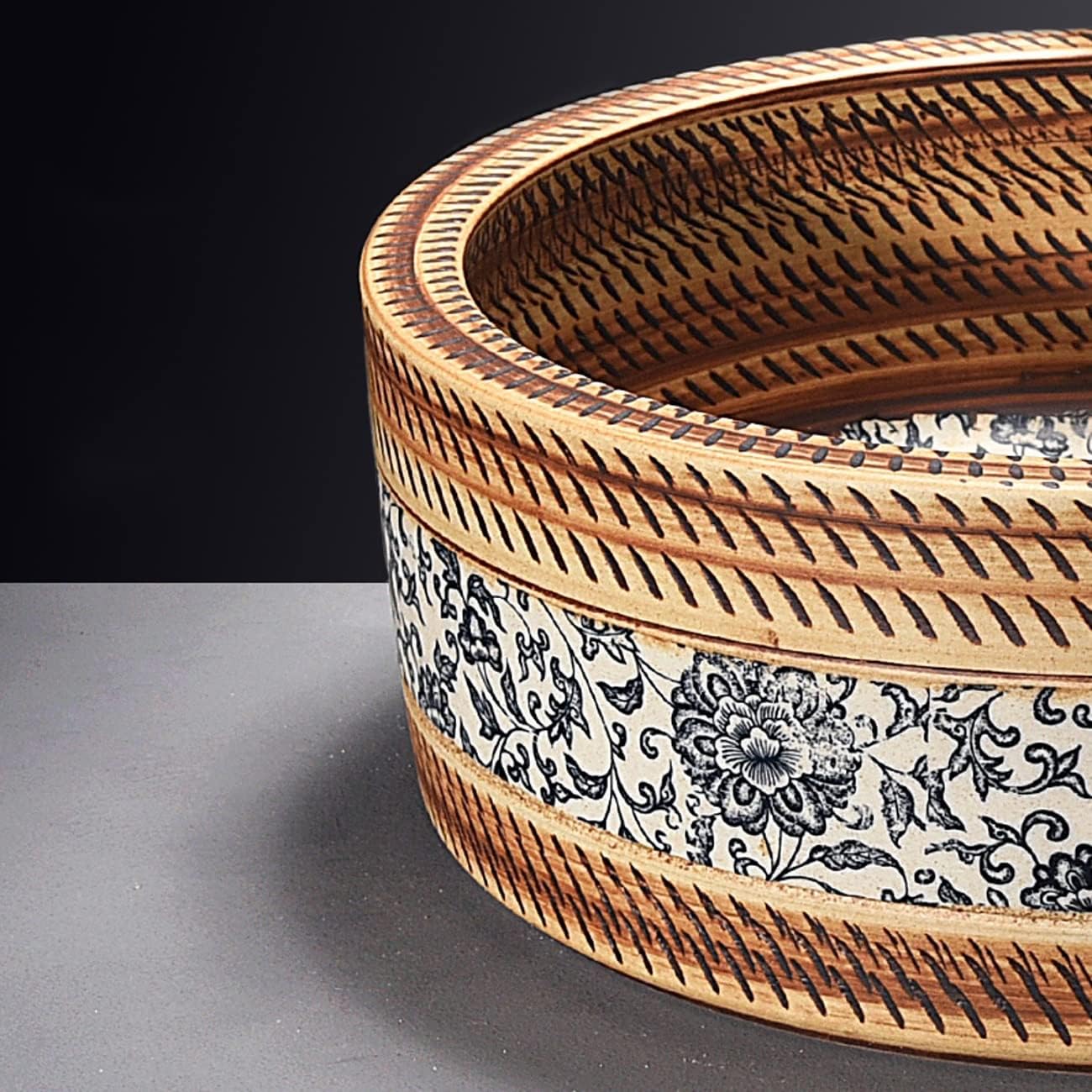 茶道具 大名物 白玉文琳写 茶入 笹田 仁史 作 仕服 正法寺緞子 桐